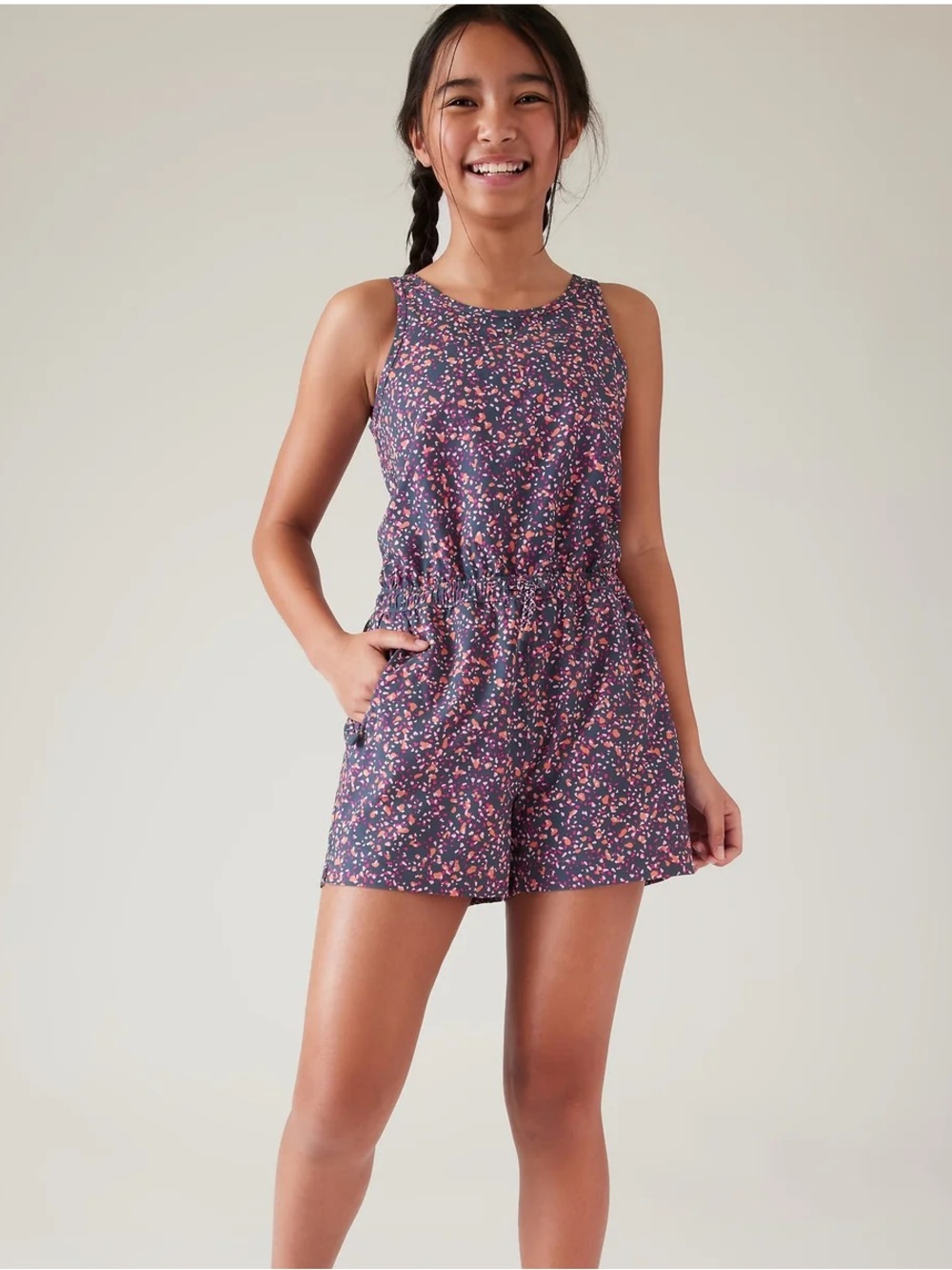 Athleta Girl Play More athletic romper